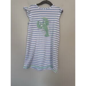 Bailey Boys striped cotton lobster appliqué dress Girls Size 7